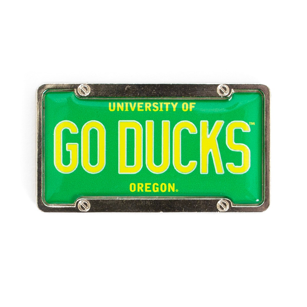 Go Ducks, Neil, Green, Magnets, Home & Auto, License plate design, 708395